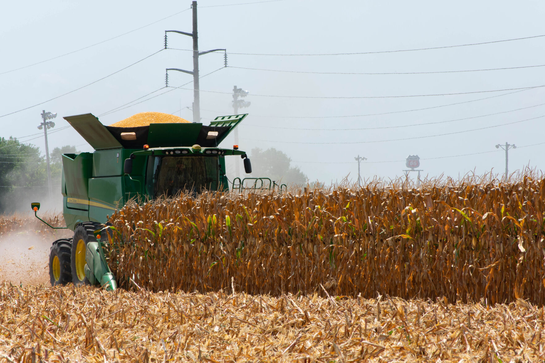 Rendel corn harvest 2